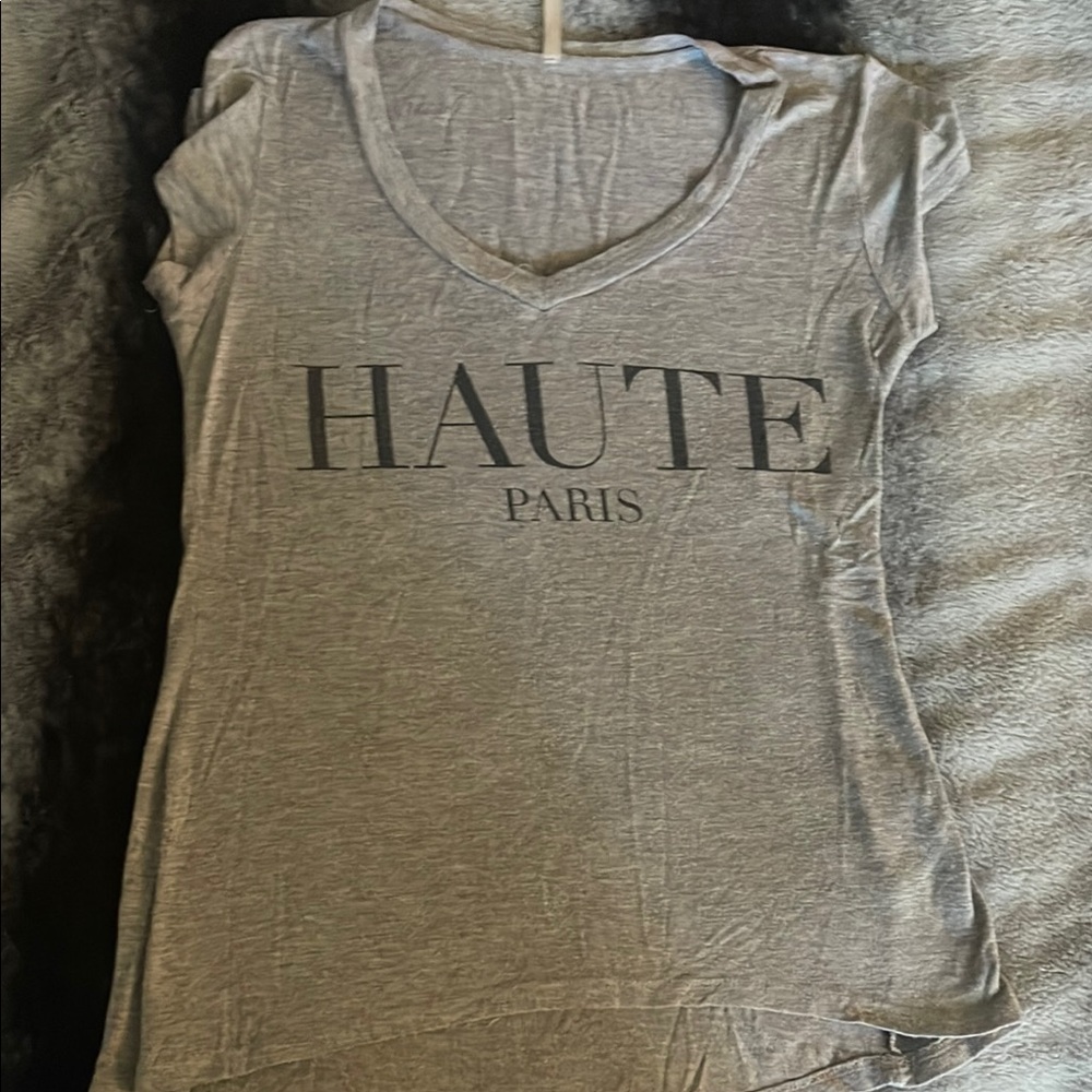 Gray Women's Top